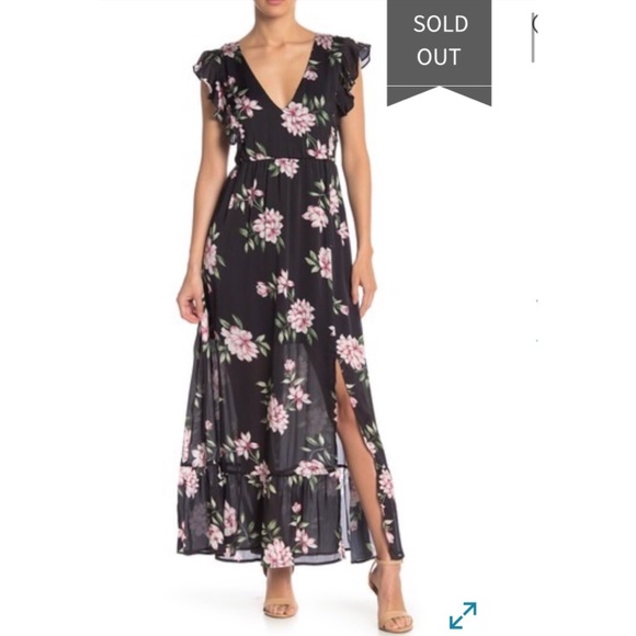 free press Dresses & Skirts - Free Press Floral Maxi Dress